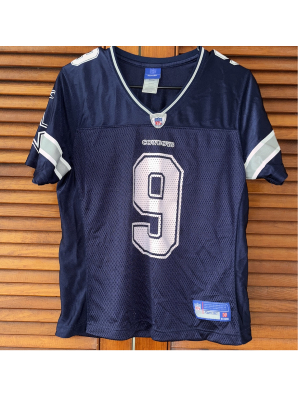 Dallas Cowboys Tony Romo #9 Reebok On Field NFL Jersey Women's Medium